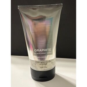 Bath & Body Works - "GRAPHITE" ~ Men's Collection 2-in-1 Body Wash & Scrub 6.2oz
